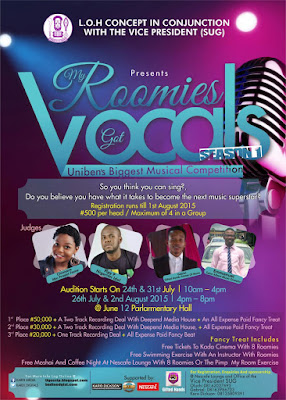 Competition: My Roomies got vocals