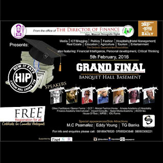 How it pays (its all about the money) Grand finale