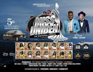 Miss Uniben 2016 holds today
