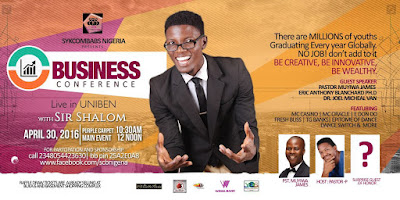 Business Conference Live in UNIBEN with Sir Shallom