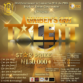 Uniben got talent season 1 grand finale