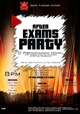 Dope Throne Empire After Exam Party