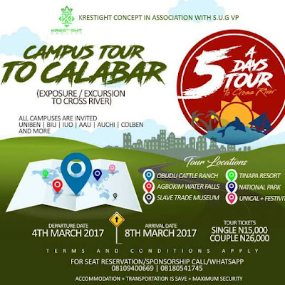 Campus Tour to Calabar- How to participate