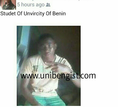 FUNNY: Did he really gain admission into Uniben, See photo and judge for yourself