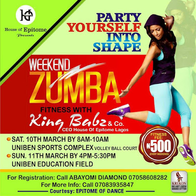 Weekend Zumba fitness with King Babz (Party Yourself Into Shape)