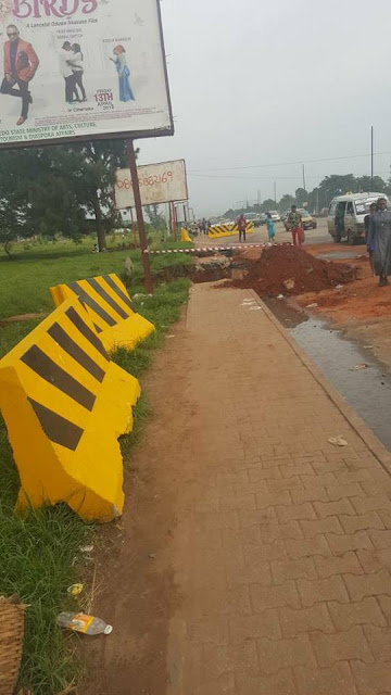 PHOTOS: UNIBEN Pedestrian Bridge commences