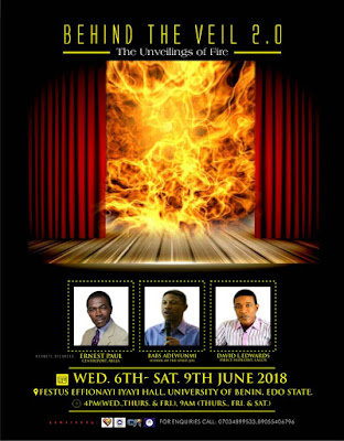 EVENT: BEHIND THE VEIL 2.0 (UNVEILINGS OF FIRE)